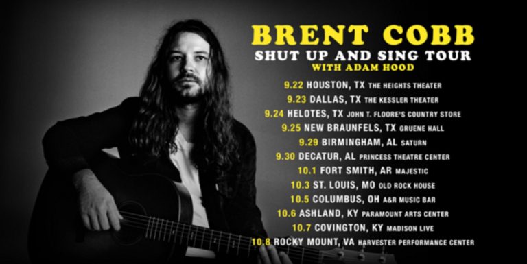 Brent Cobb confirms fall “Shut Up and Sing Tour”