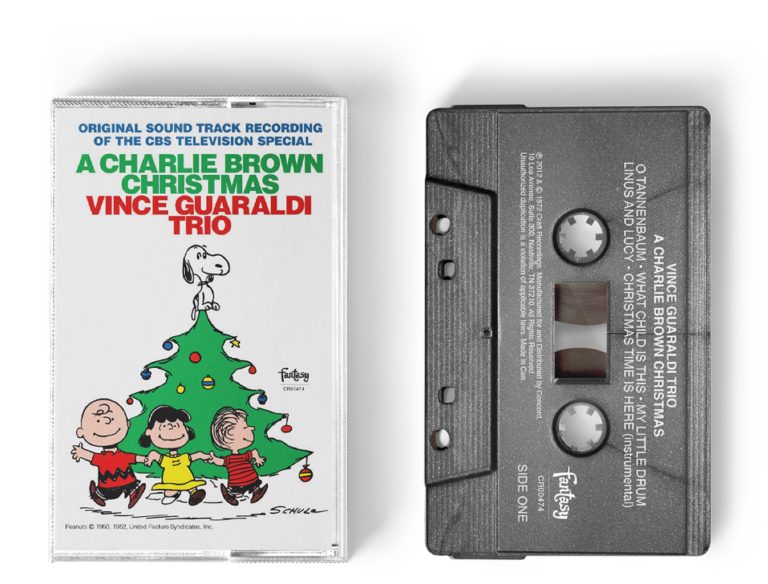 A CHARLIE BROWN CHRISTMAS  LIMITED SILVER EDITION CASSETTE TAPE  DUE OUT NOVEMBER 5TH