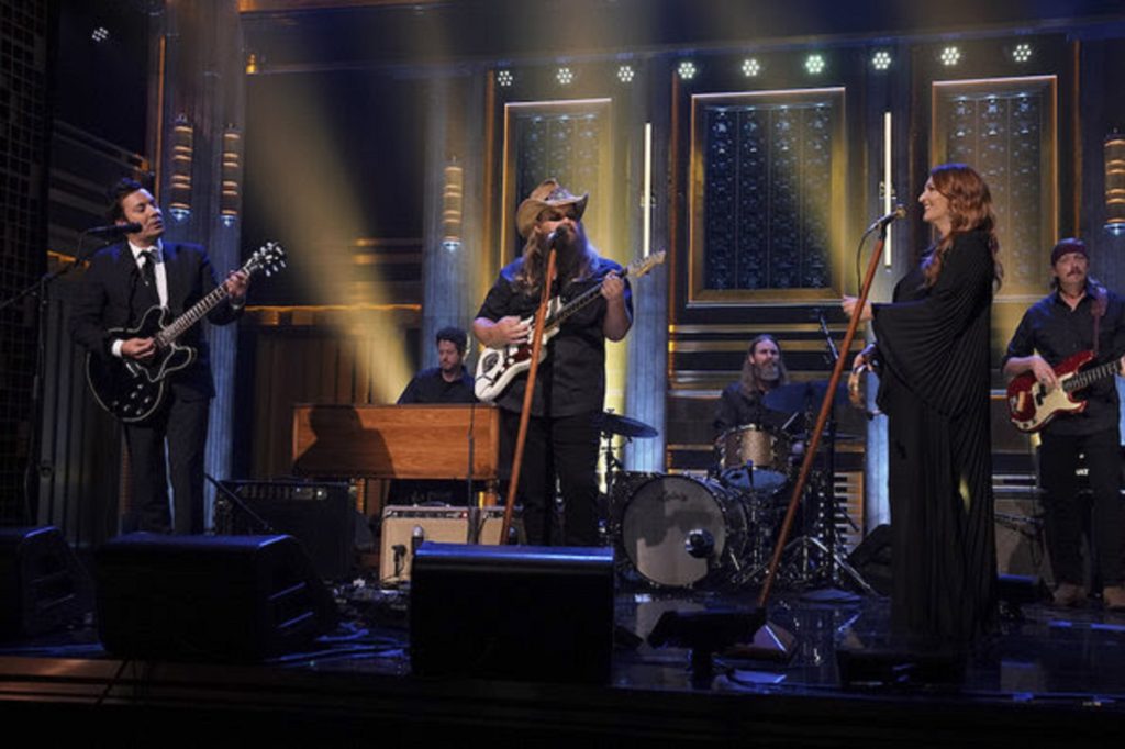 Chris Stapleton performs “You Should Probably Leave” on “The Tonight Show” with special guest Jimmy Fallon