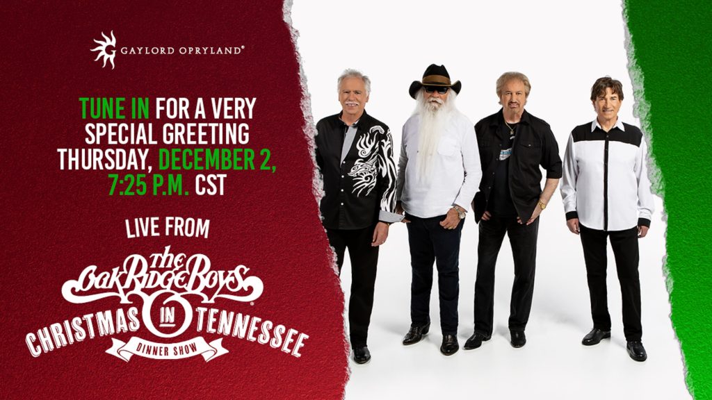 The Oak Ridge Boys Kick Off 'Christmas In Tennessee'