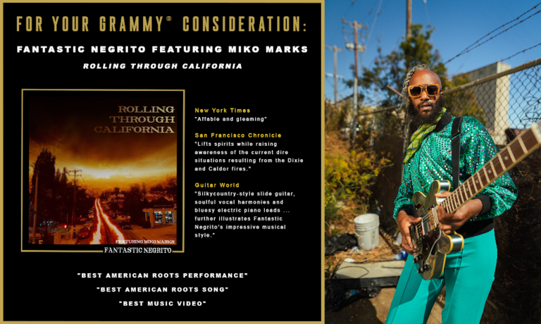 Fantastic Negrito Releases timely track on the California Wildfires