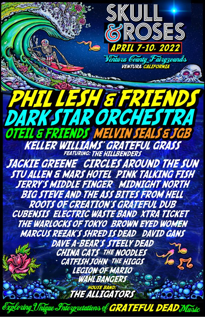 SKULL & ROSES Returns to California’s Legendary Ventura County Fairgrounds April 7-10