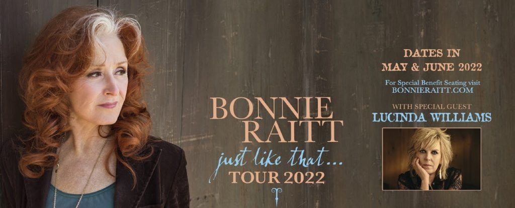 Bonnie Raitt Hits The Road In 2022 With ‘Just Like That…’ Tour