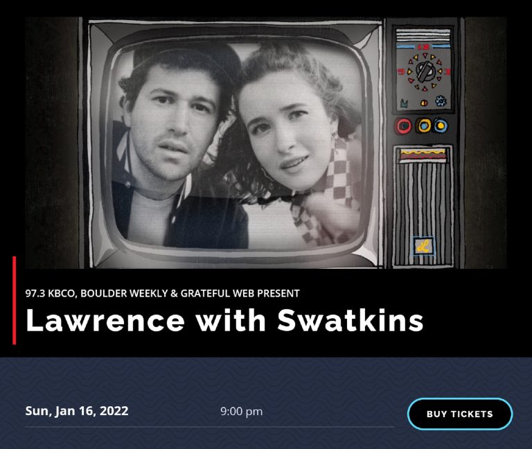 New Venue for LAWRENCE's upcoming Boulder show!