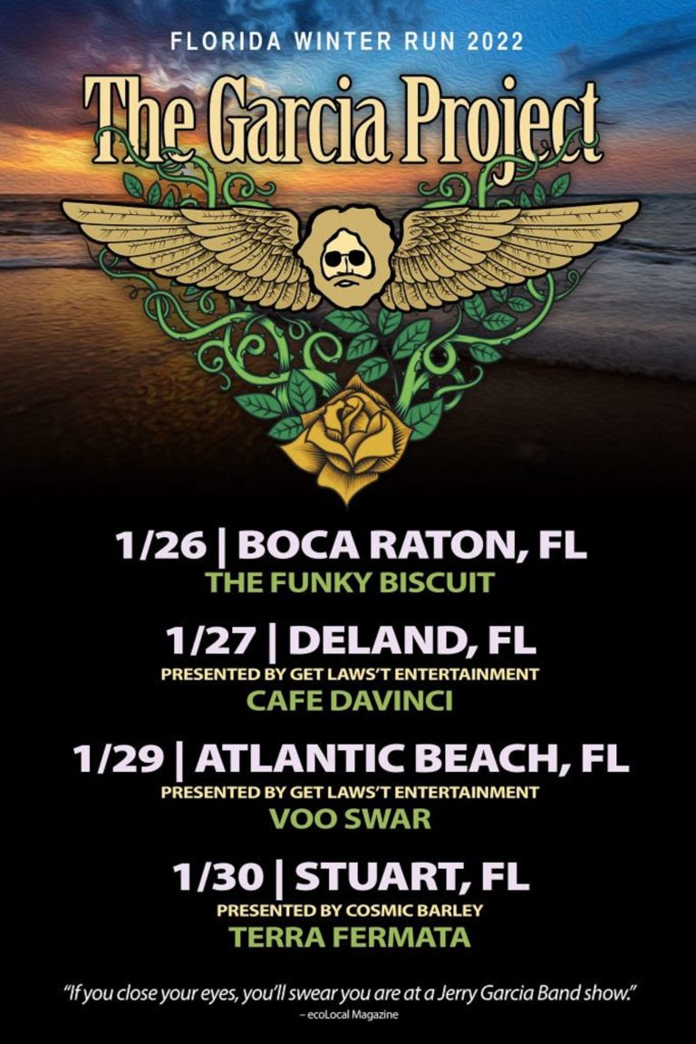 The Garcia Project announce a 2022 "Winter Getaway" Florida Run