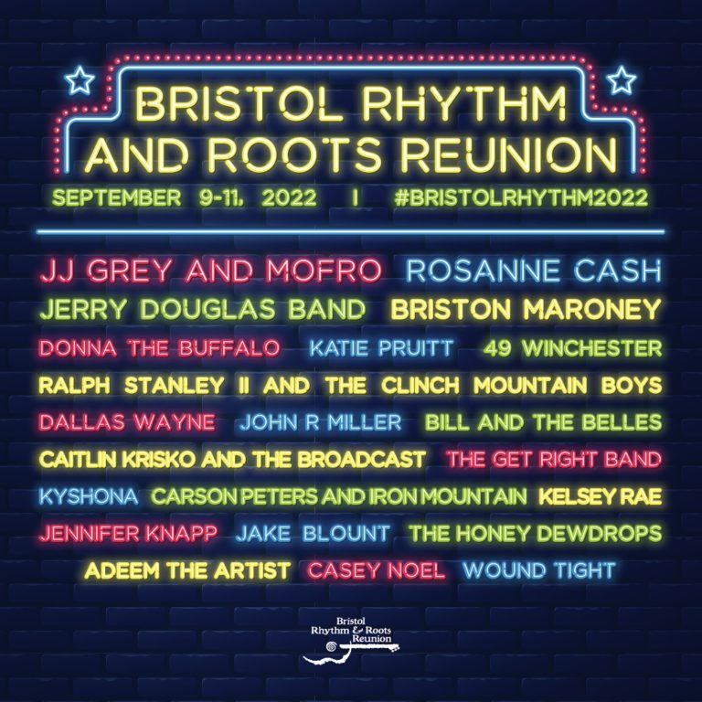 Rosanne Cash, JJ Grey & Mofro to Perform at Bristol Rhythm & Roots Reunion 2022