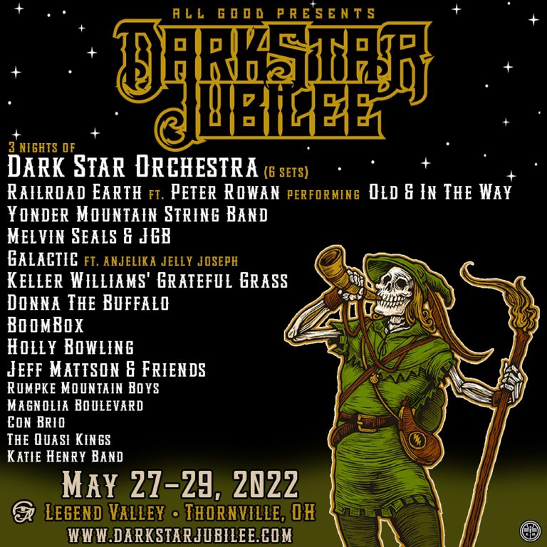 Dark Star Jubilee 2022 Lineup Announced