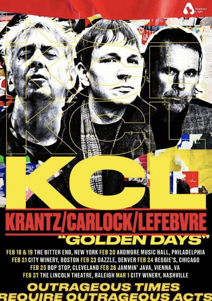 Krantz/Carlock/LeFebvre LIVE in NYC, Boston, Philly, Nashville and more