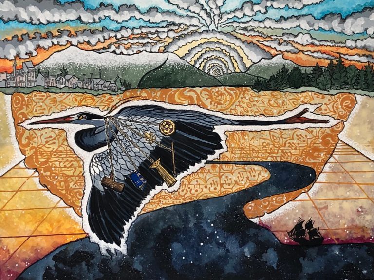 SUPRALUKE (LUKE SMITH OF STRANGEFOLK) RELEASES DEBUT ALBUM, SONGS FOR THE GREAT BLUE HERON