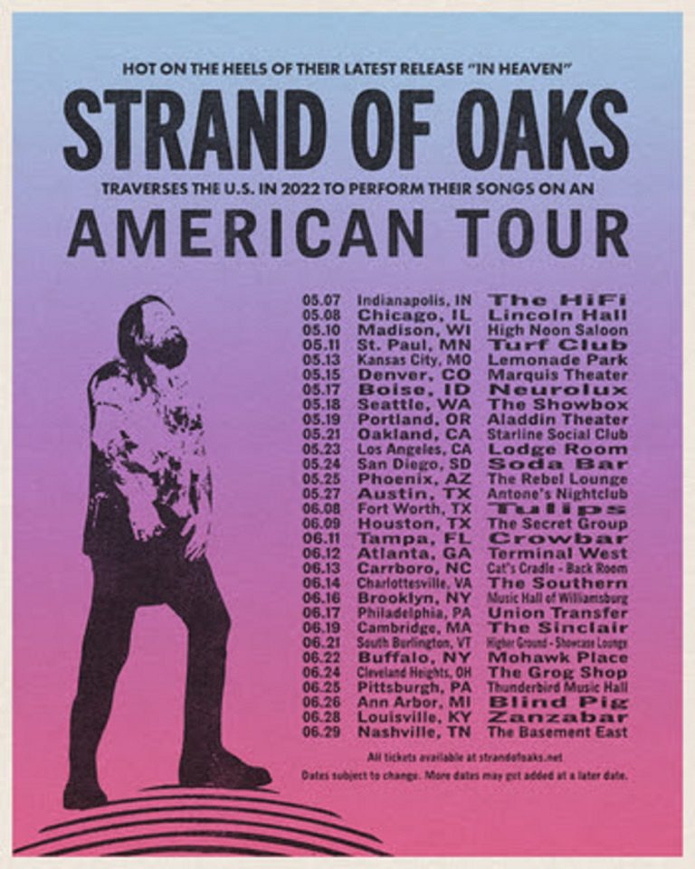 Strand of Oaks confirms extensive U.S. spring tour