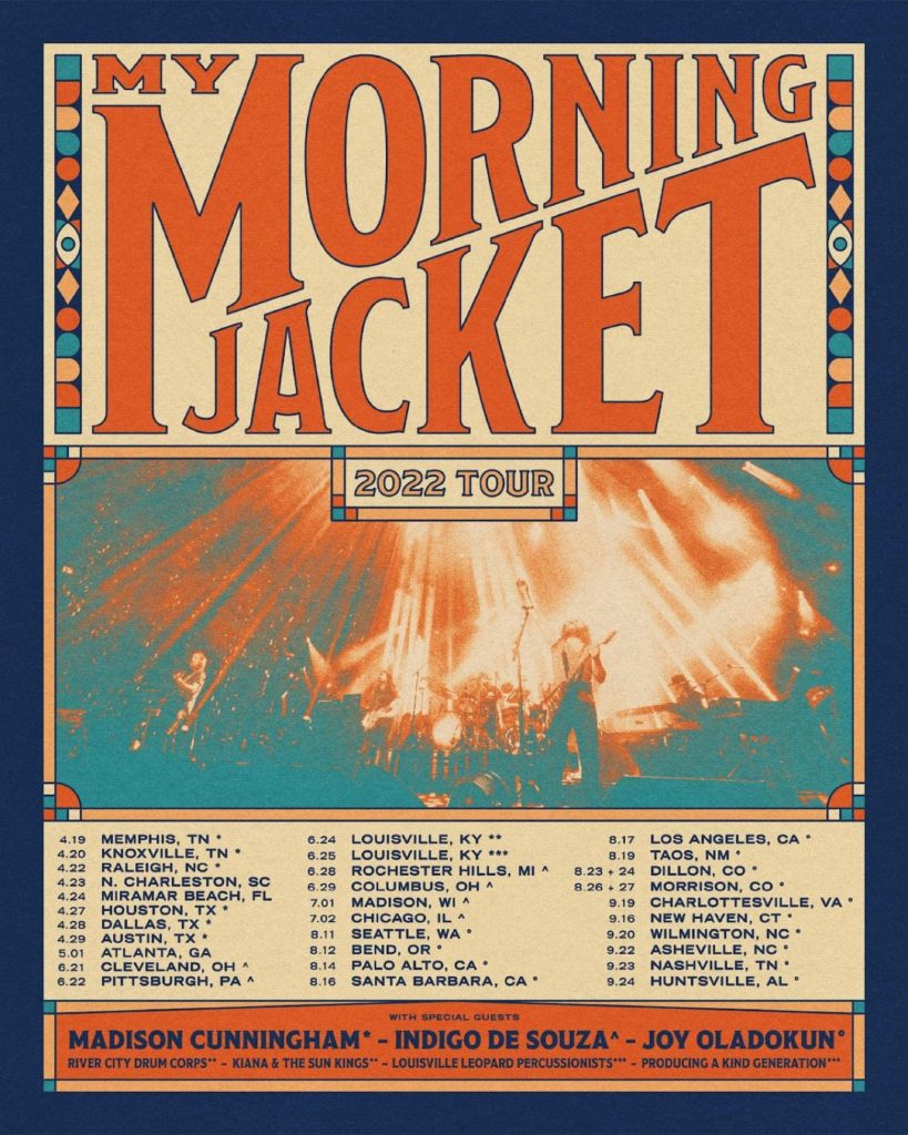 My Morning Jacket unveils 2022 tour dates