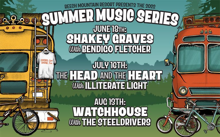 BEECH MOUNTAIN RESORT SHARES LINEUP FOR 2022 SUMMER CONCERT SERIES