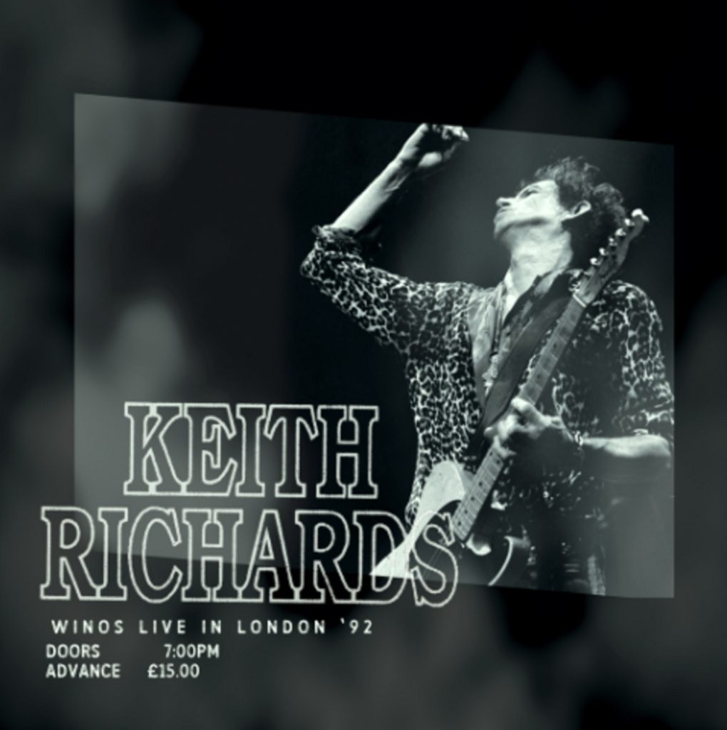 Keith Richards Debuts Unreleased Live Album 'Winos Live In London ‘92' in 360 Reality Audio