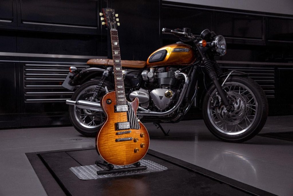Triumph + Gibson – Create A One-Of-A-Kind Custom Guitar and Motorcycle For The Distinguished Gentleman's Ride