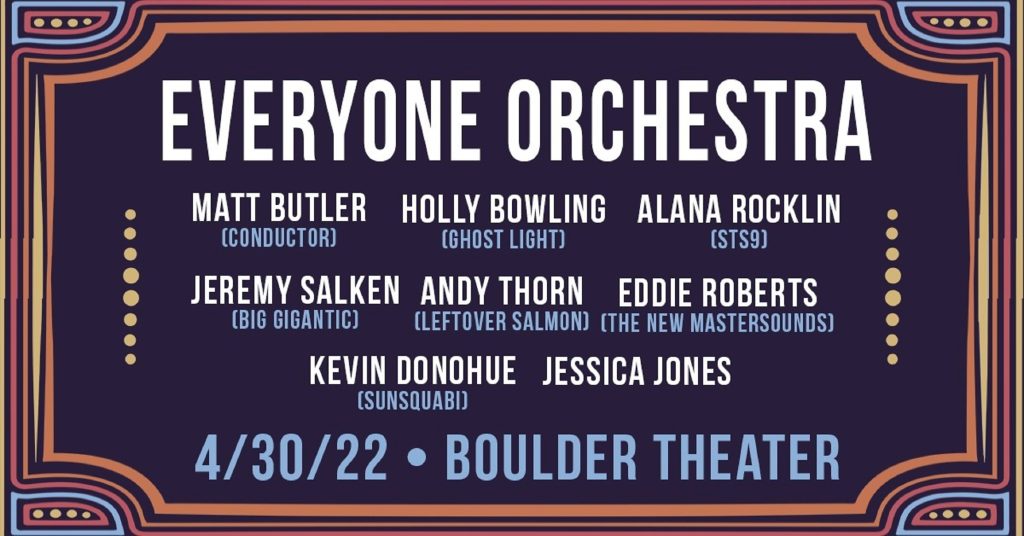 Everyone Orchestra to play The Fox Theatre April 30th, 2022
