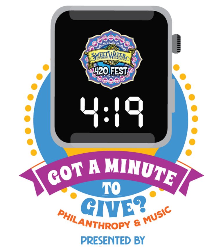 4:19 GOT A MINUTE TO GIVE? SWEETWATER 420 FEST ARTIST CHARITY AUCTION PRESENTED BY GAS SOUTH