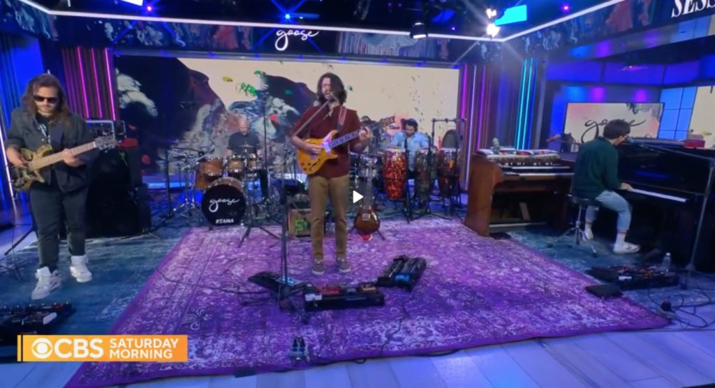 Goose on CBS Saturday Morning; Father John Misty and Trey Anastasio sit-in at Radio City Music Hall