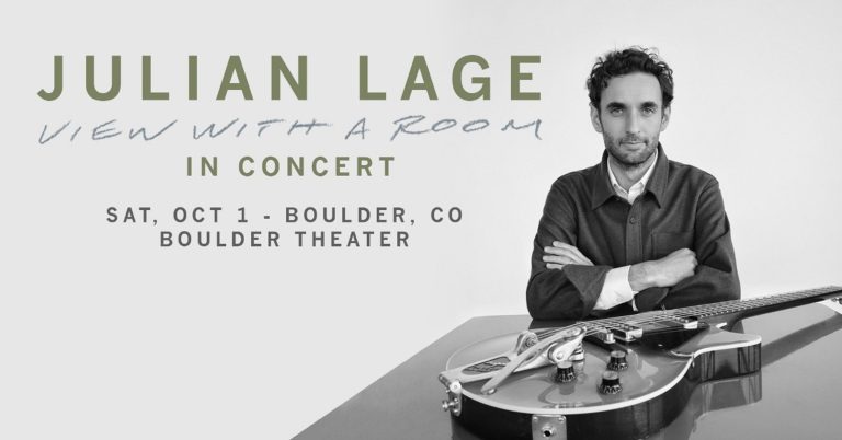 Julian Lage to play Boulder Theater | 10/1/22