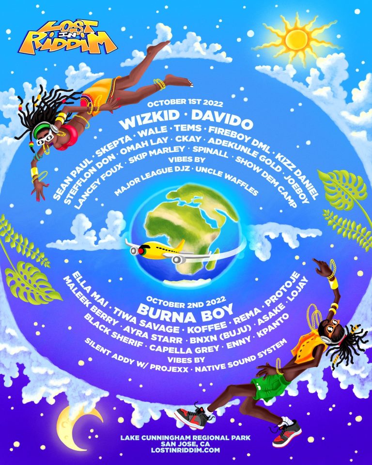 Lost In Riddim 2022 – Afrobeats Music Festival Relocates to Bay Area