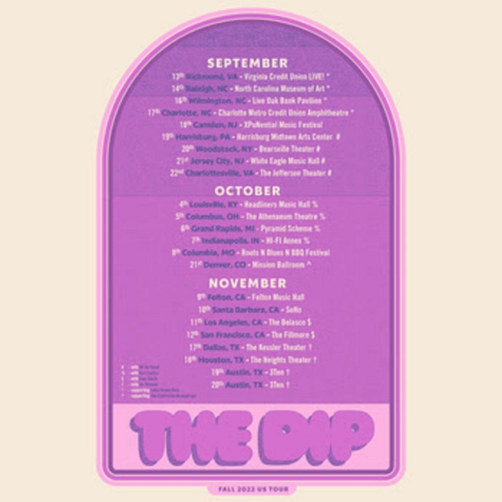 The Dip confirm fall headline tour