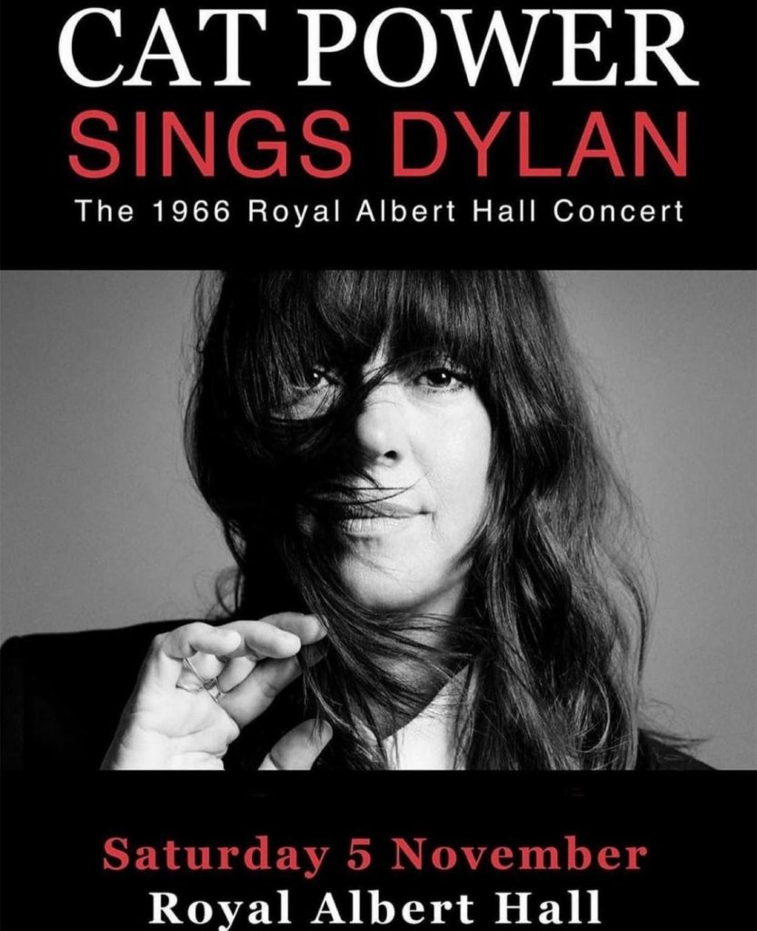 Cat Power Sings Bob Dylan: the 1966 Royal Albert Hall Concert this November