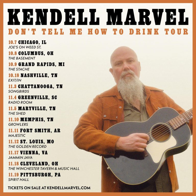 Kendell Marvel confirms “Don't Tell Me How To Drink” headline tour