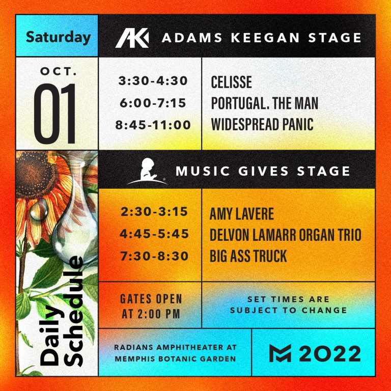 MEMPHO MUSIC FESTIVAL Confirms 2022 Schedule