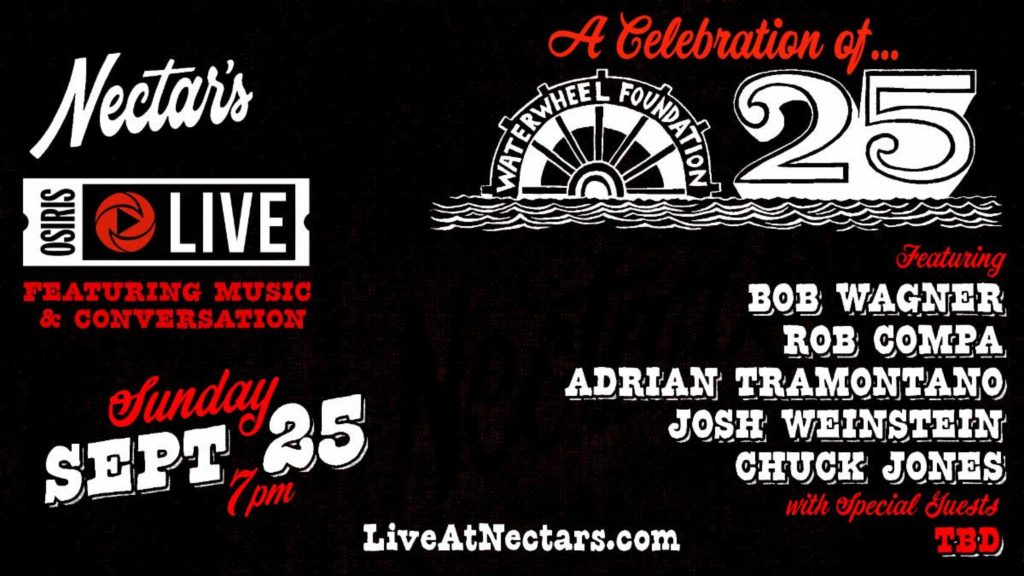 “Osiris Live” comes to Nectar's to celebrate 25 years of WaterWheel Foundation