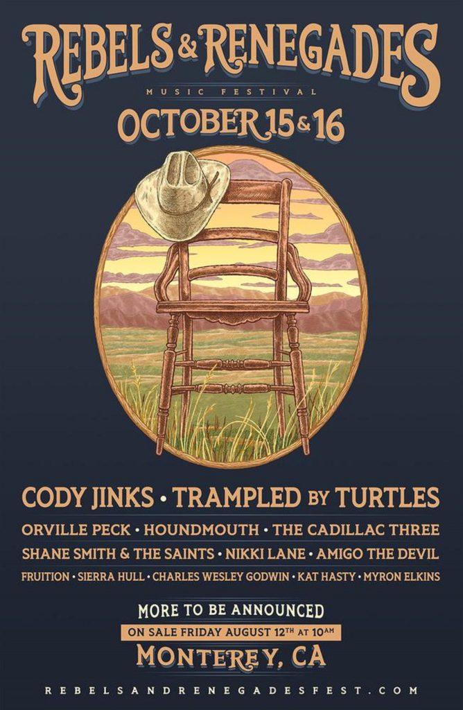 Cody Jinks, Trampled by Turtles, Orville Peck, Houndmouth and More to Play Inaugural Rebels & Renegades Music Festival in Monterey, CA