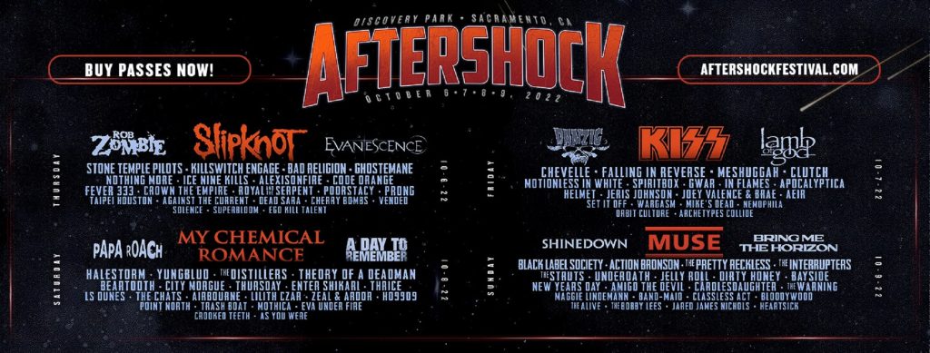 Aftershock Set Times & Onsite Experiences Announced