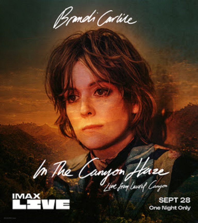 Brandi Carlile confirms exclusive IMAX Live concert experience “Brandi Carlile: In The Canyon Haze – Live from Laurel Canyon” on September 28