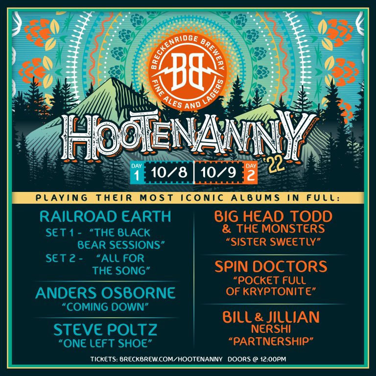 BRECKENRIDGE BREWERY IS SET TO HOST ITS ANNUAL HOOTENANNY FESTIVAL