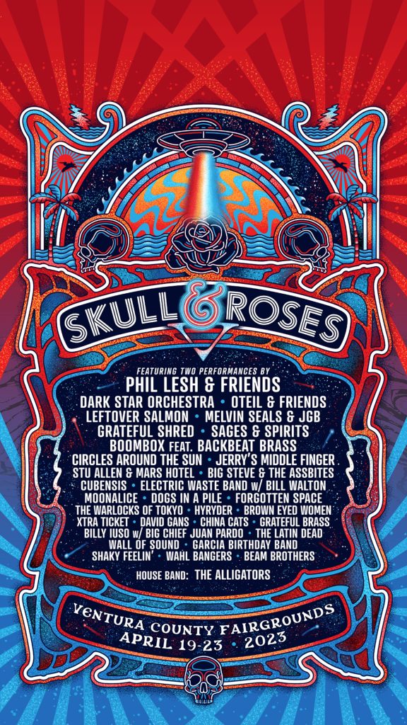 SKULL & ROSES V SKULL & ROSES V “Preaching On The Burning Shore”