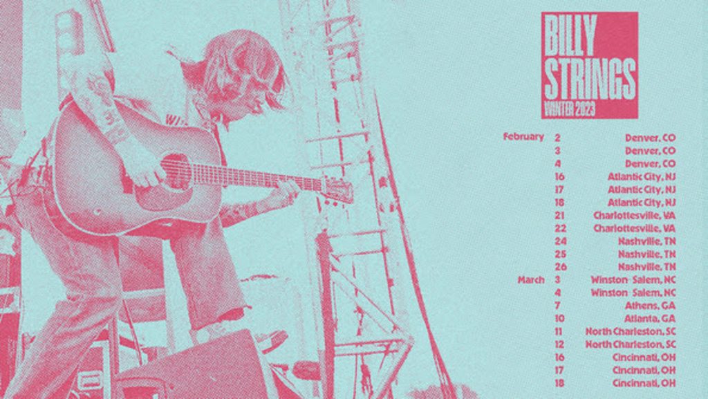 Billy Strings confirms 2023 winter tour with 15 headline arena shows