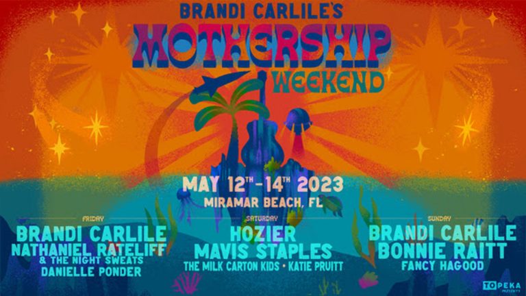 “Brandi Carlile’s Mothership Weekend” to take place May 12-14 in Miramar Beach, FL