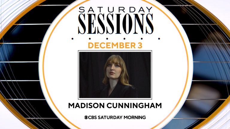 Madison Cunningham performs on "CBS Saturday Morning: Saturday Sessions," nominated for two Grammy Awards