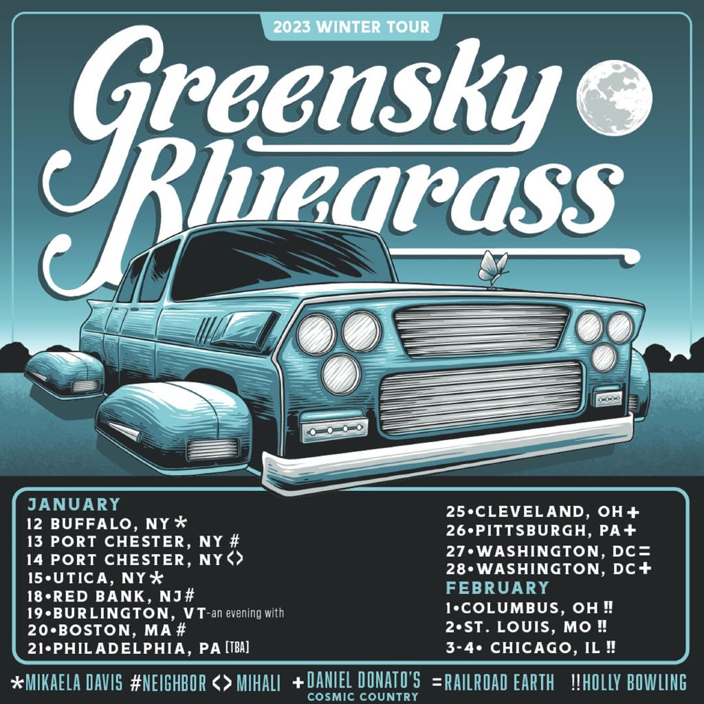 Greensky Bluegrass Announce Winter Tour 2023 Support