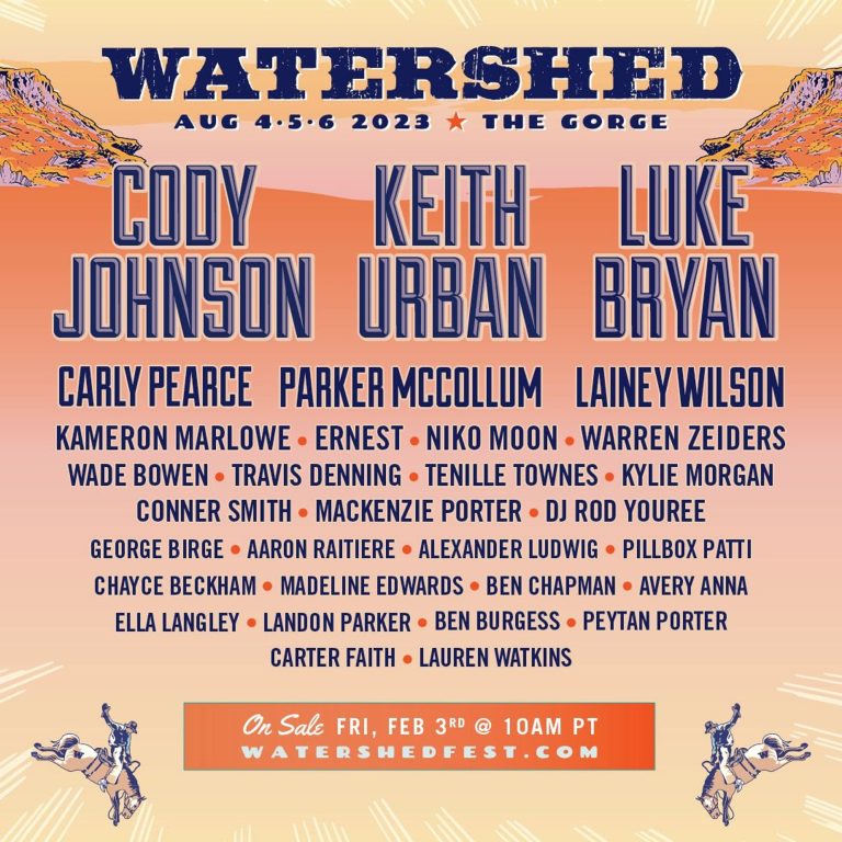 Watershed Festival Reveals 2023 Lineup