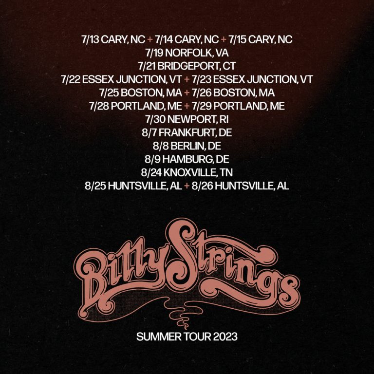 Billy Strings confirms summer 2023 headline tour