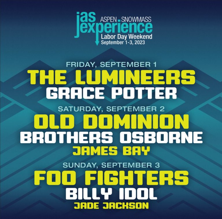 Foo Fighters Join The Lumineers and Old Dominion as Headliners of the JAS Labor Day Experience