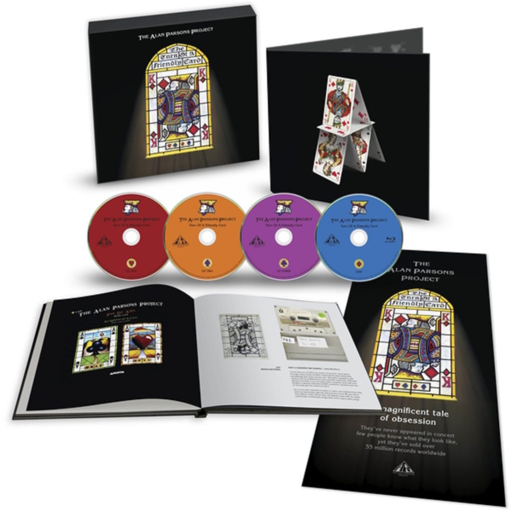 The Alan Parsons Project “The Turn Of A Friendly Card” 3CD/Blu Ray Limited Edition Box Set Released February 24, 2023