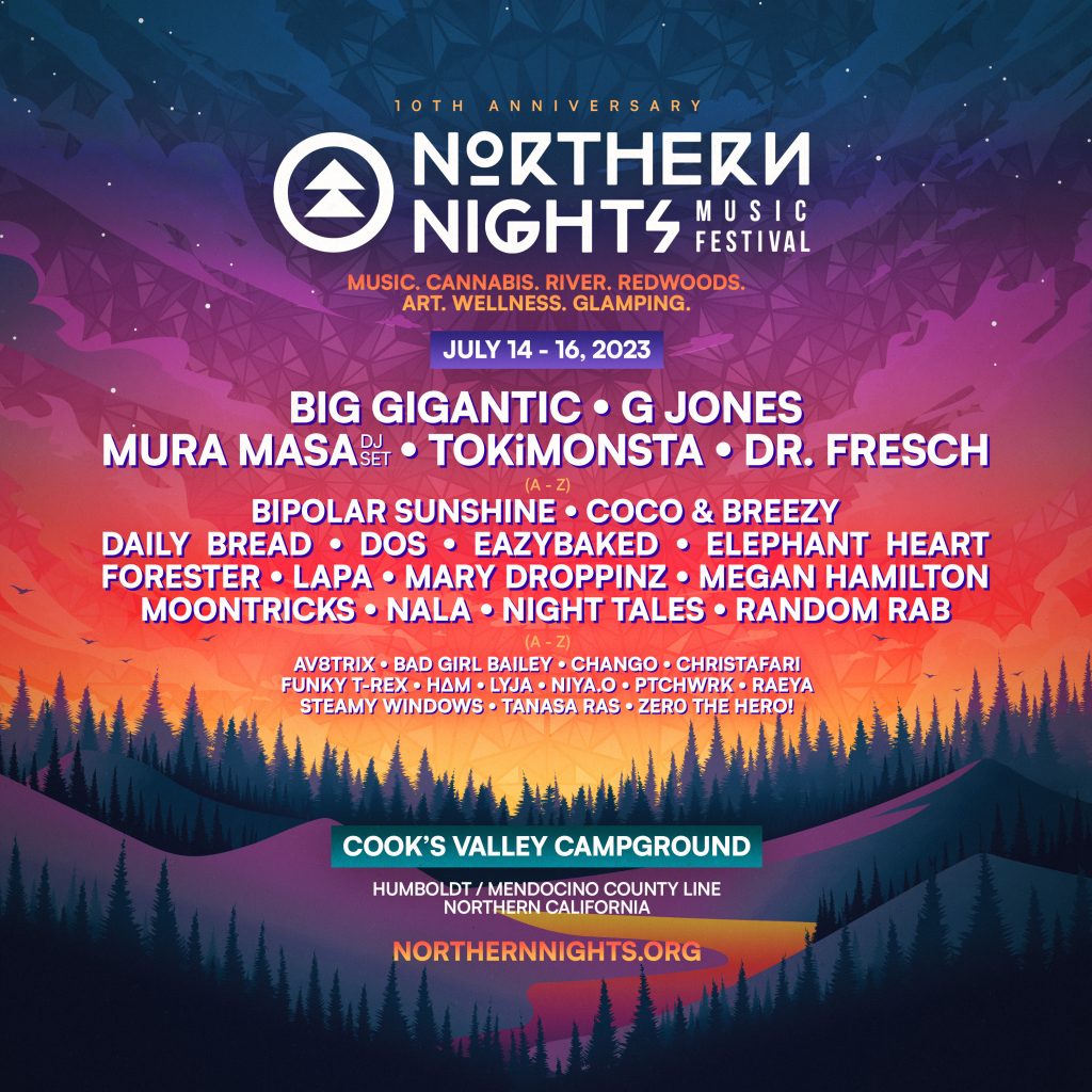 Northern Nights Music Festival Announces Phase One Lineup for 10th Anniversary