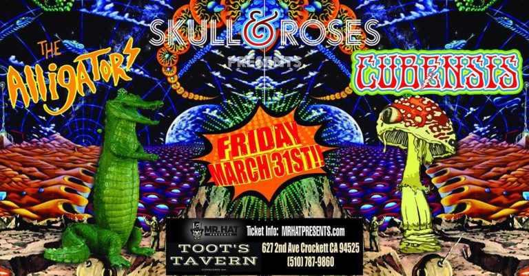 SKULL & ROSES BAY AREA WARMUP PARTIES this weekend!