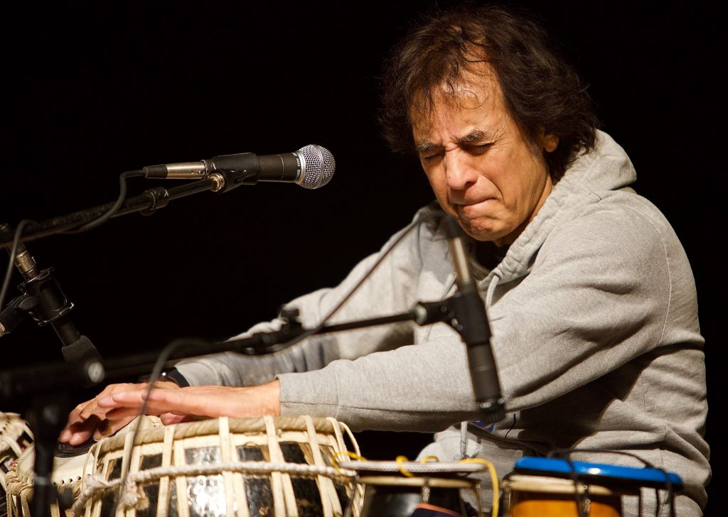 Zakir Hussain & The Masters of Percussion | Macky Auditorium | 4/4/23 – soundcheck
