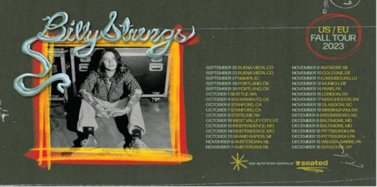 Billy Strings confirms 2023 fall headline tour