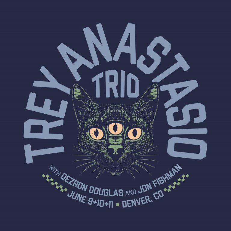 TREY ANASTASIO TRIO with DEZRON DOUGLAS and JON FISHMAN live at Mission Ballroom on Friday June 9, Saturday, June 10, and Sunday, June 11, 2023