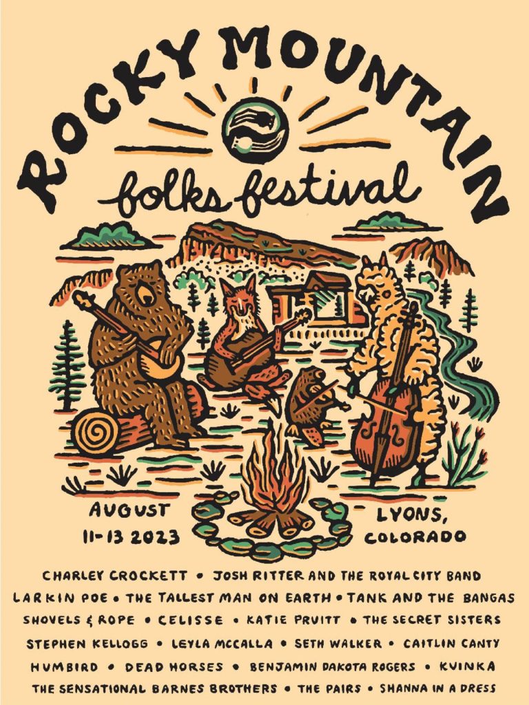Rocky Mountain Folks Festival Announces Full Lineup For 2023
