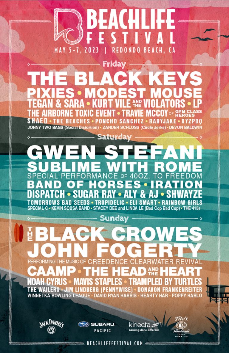 TUNE IN: BeachLife Festival Live Stream — Catch The Black Keys, The Black Crowes, John Fogerty and more this weekend!