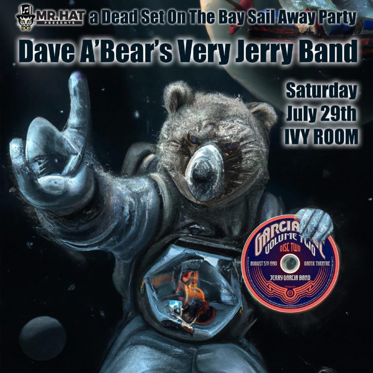 DAVE ABEAR VERY JERRY BAND Dead Set On The Bay Sail Away Party