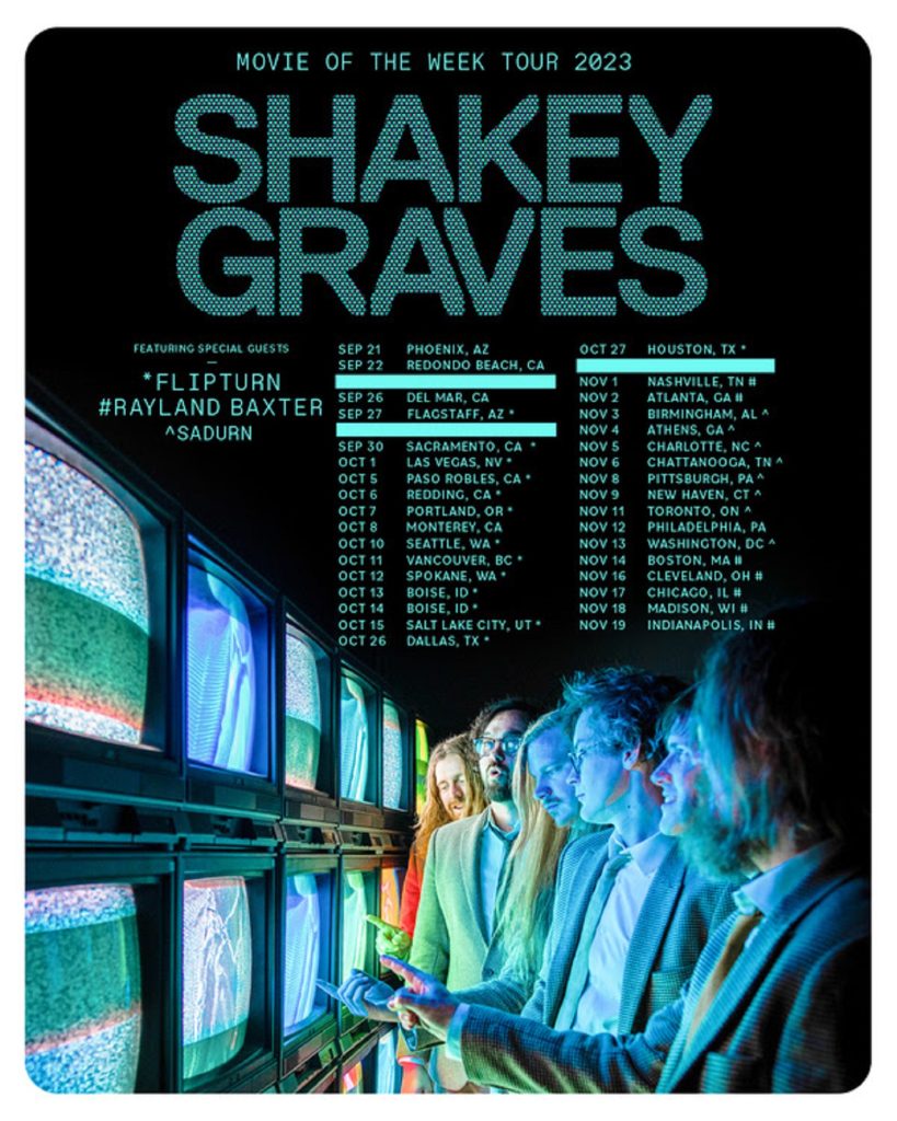 Shakey Graves confirms fall tour dates kicking off September 21, releases "Ready or Not" EP
